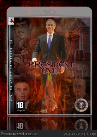 President Evil box cover