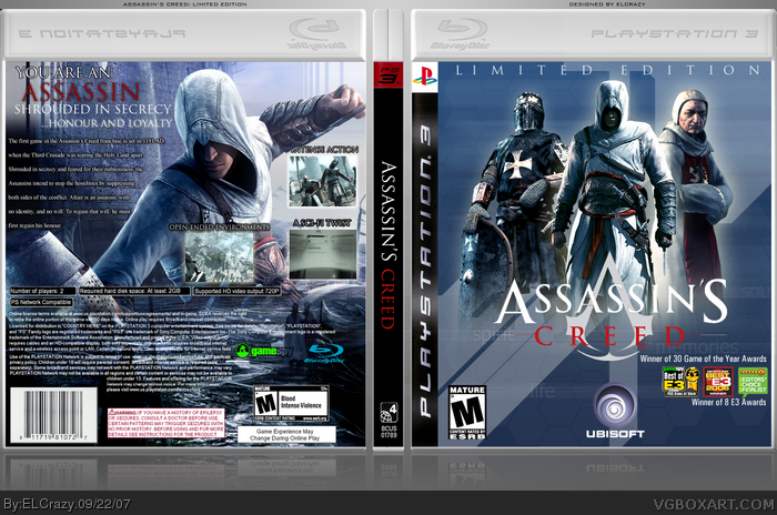 Assassin's Creed Limited Edition box art cover