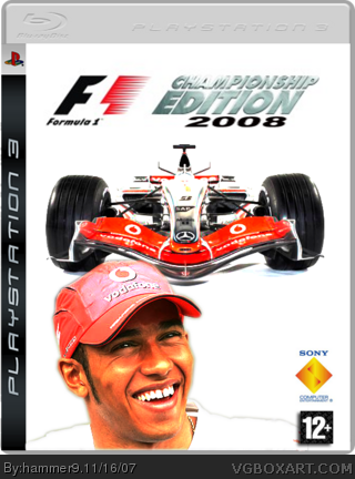 Formula One - Championship Edition 2008 box cover