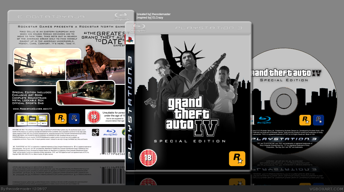 Grand Theft Auto IV: Special Edition box cover