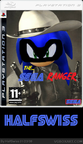 The Sega Ranger box cover