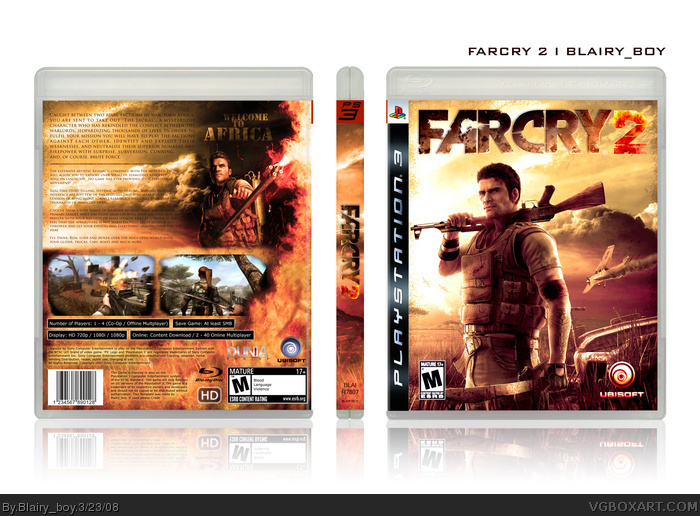 FarCry 2 box art cover