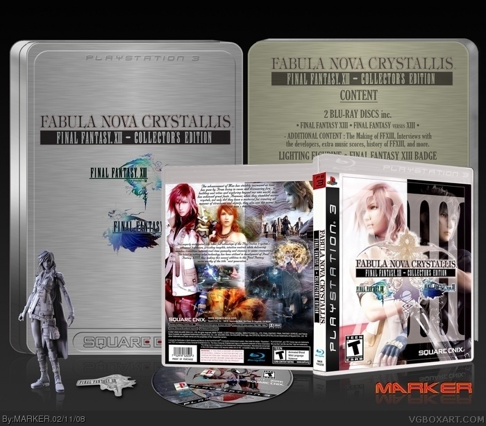 Final Fantasy XIII Collector's Edition box art cover