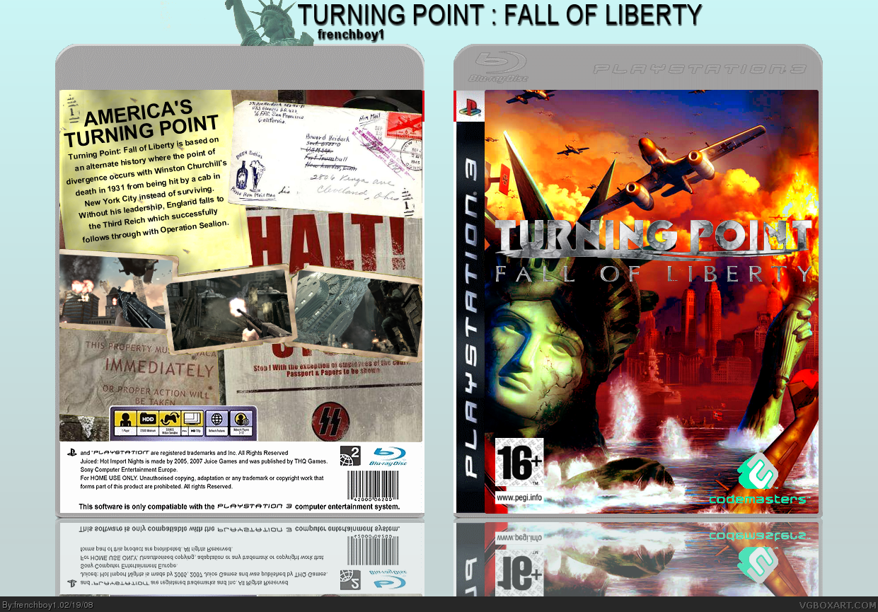 Turning Point: Fall of Liberty box cover