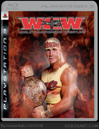 WCW box art cover