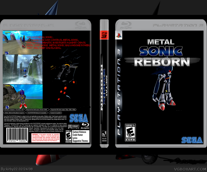 Metal Sonic: Reborn box art cover
