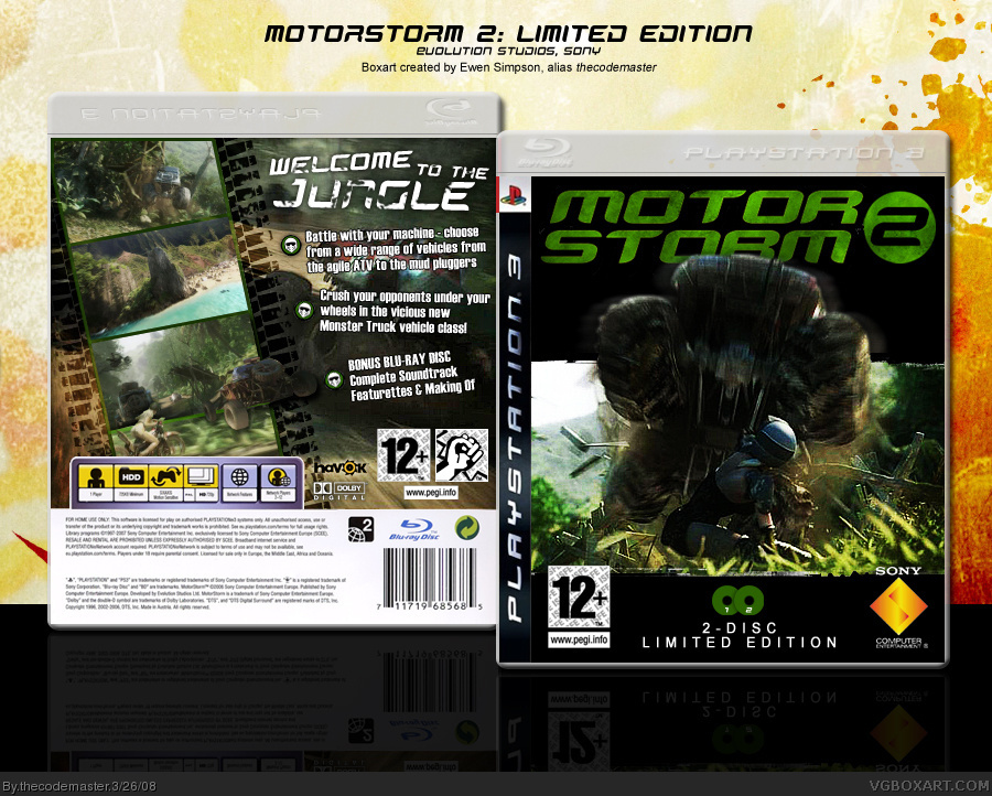 MotorStorm 2 box cover