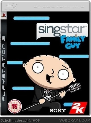 Sing Star Family Guy box cover