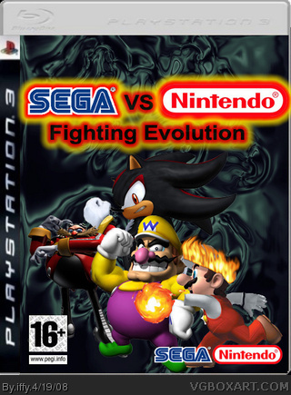 Sega vs Nintendo Fighting Evolution box cover