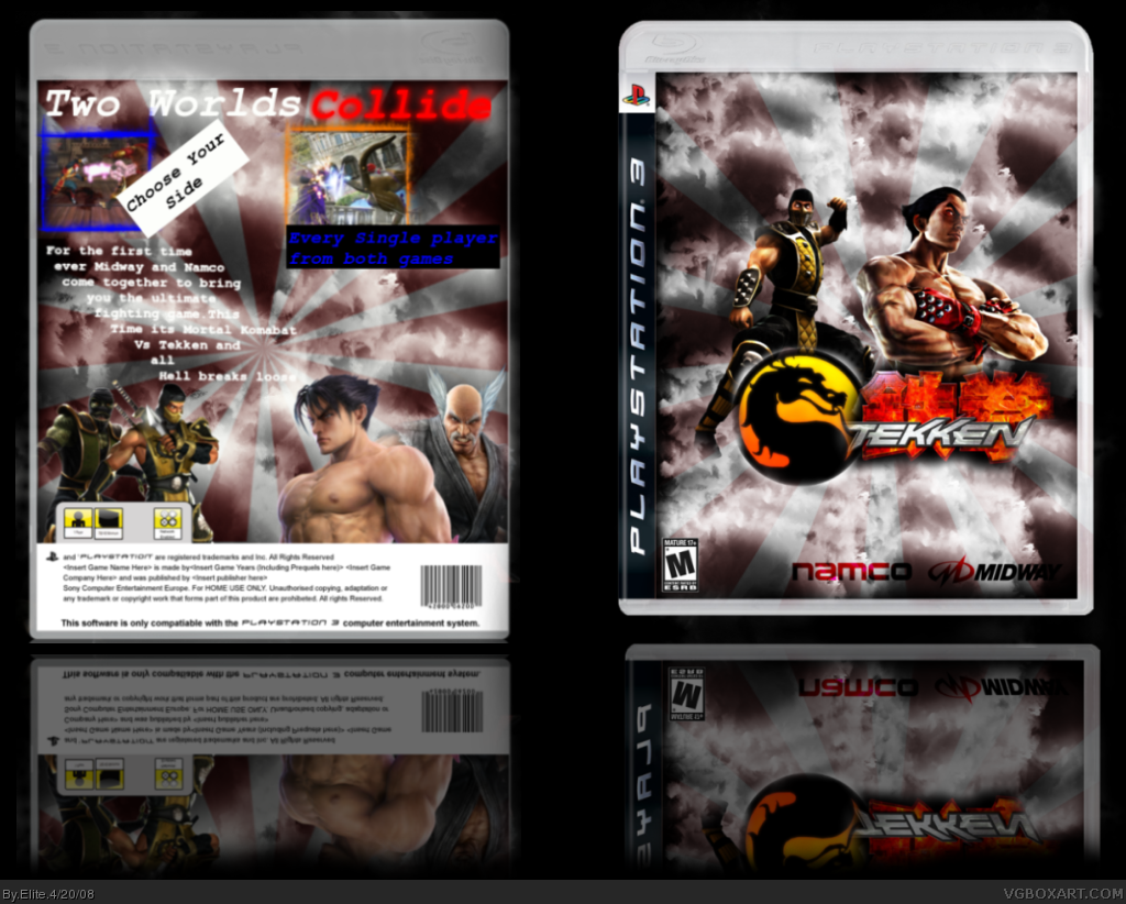 Mortal Kombat vs Tekken box cover