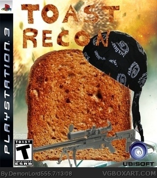 Toast Recon box cover