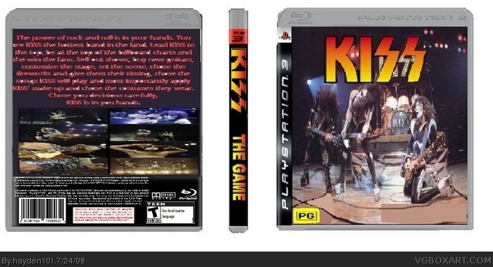 KISS: The Game box art cover