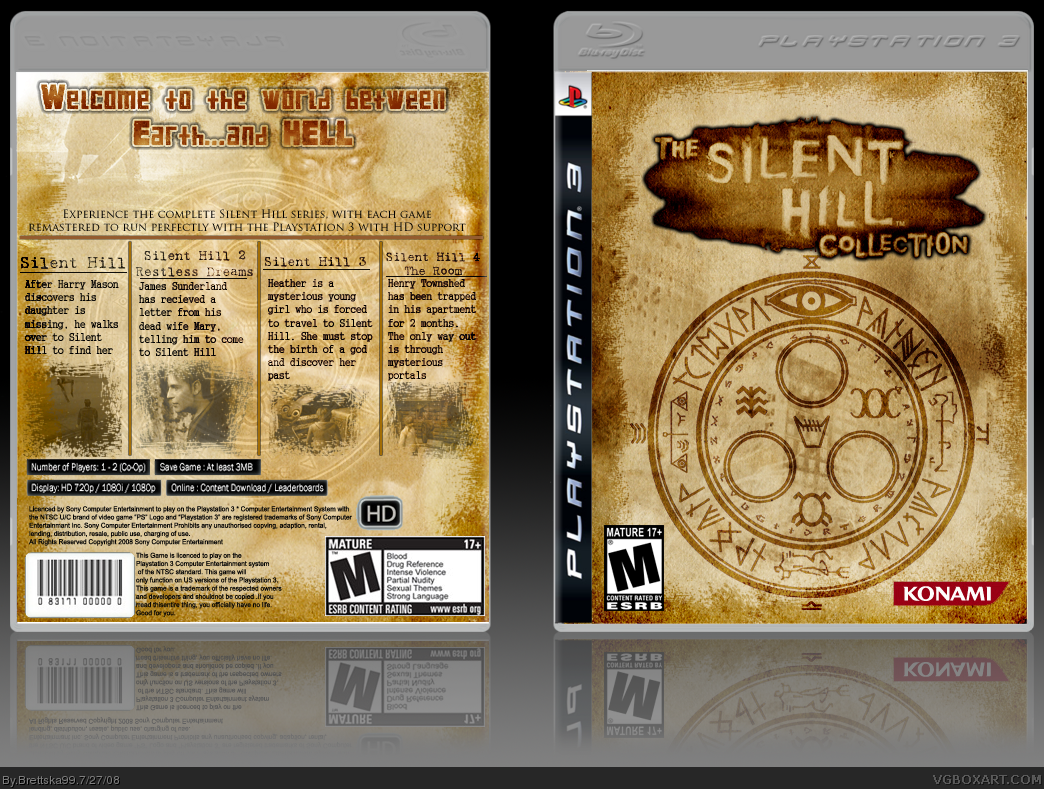 The Silent Hill Collection box cover