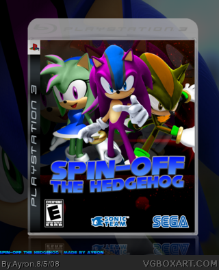 Spin-off the Hedgehog box cover