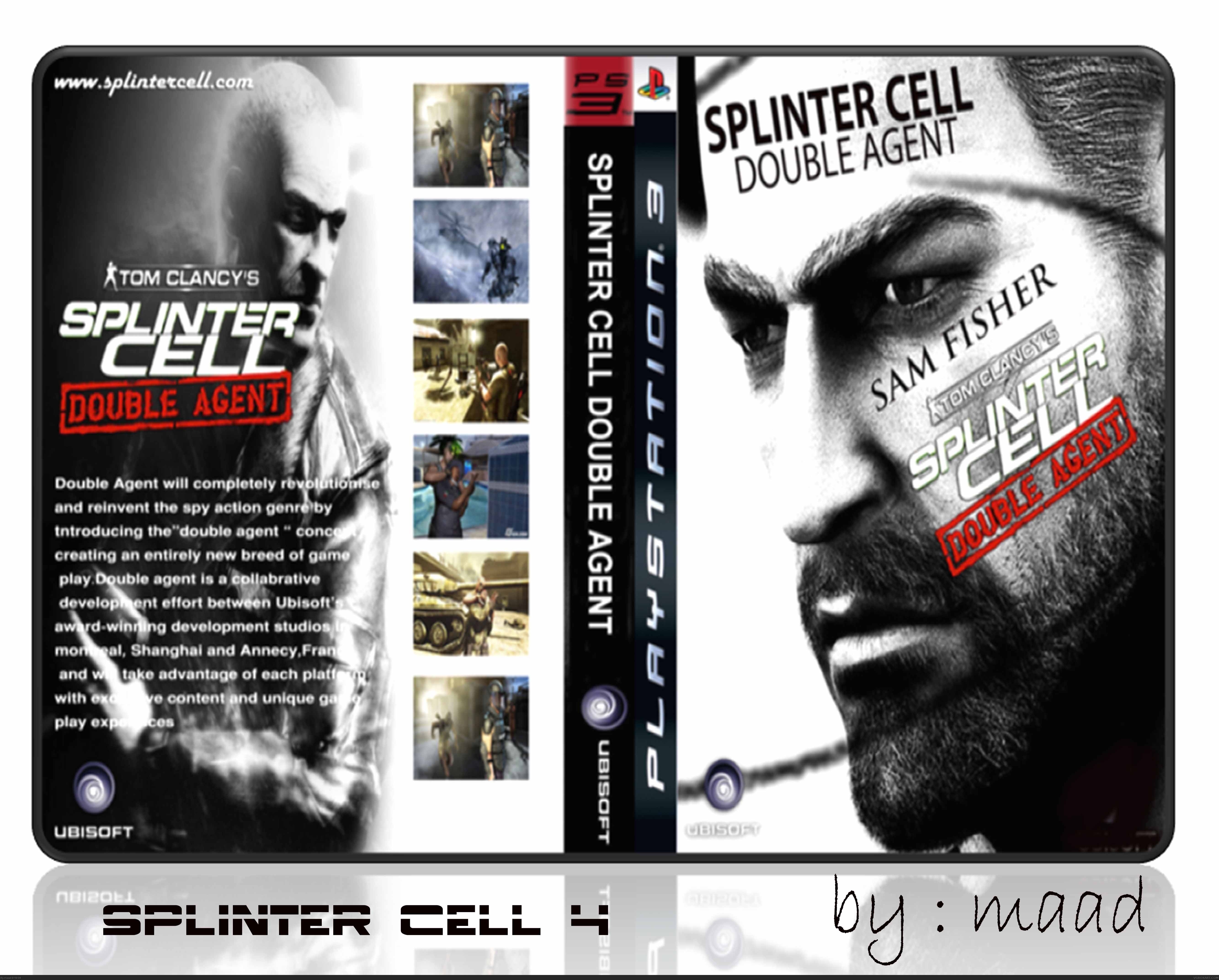 Tom Clancy's Splinter Cell: Double Agent box cover