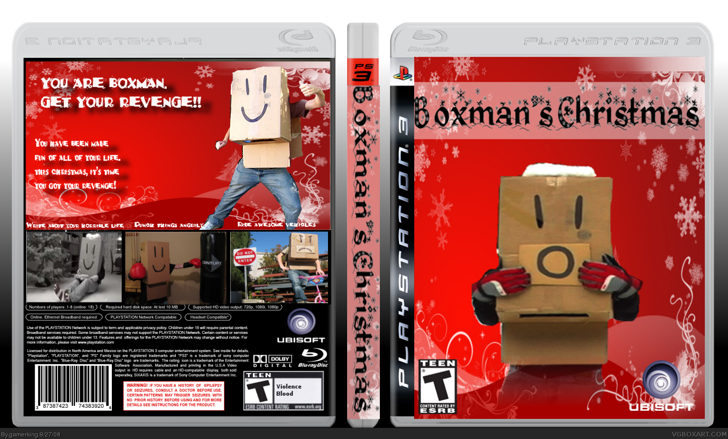 Boxman's Christmas box cover