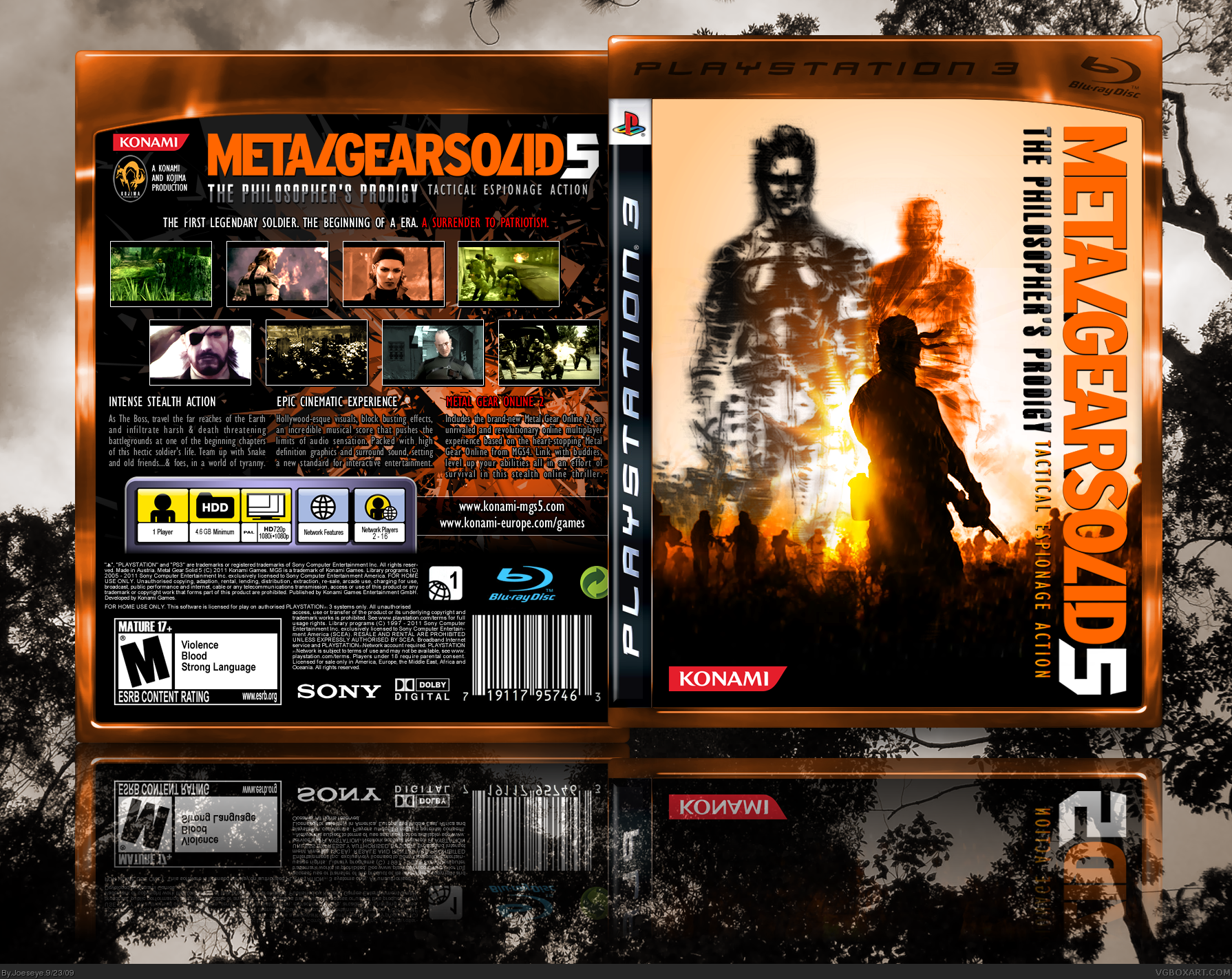 Metal Gear Solid 5 - The Philosopher's Prodigy box cover