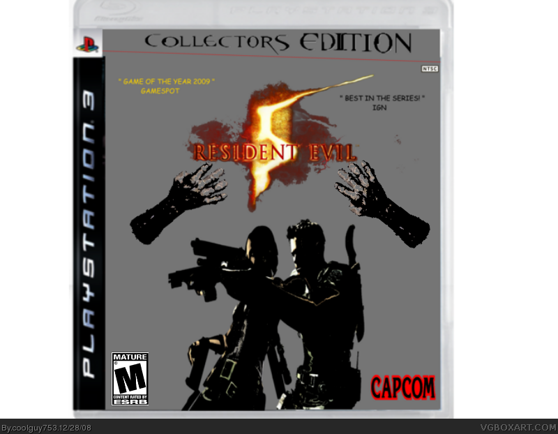 Resident Evil 5: Collector's Edition box cover