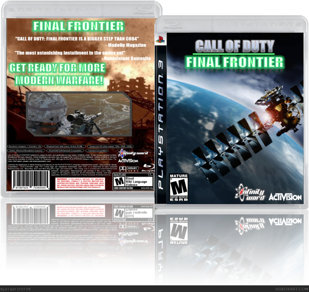 Call of Duty (6): Final Frontier box cover