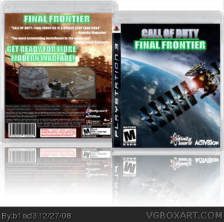 Call of Duty (6): Final Frontier box art cover