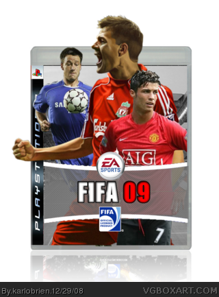 FIFA 09 box cover