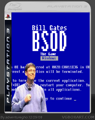 BSOD: The Game box cover