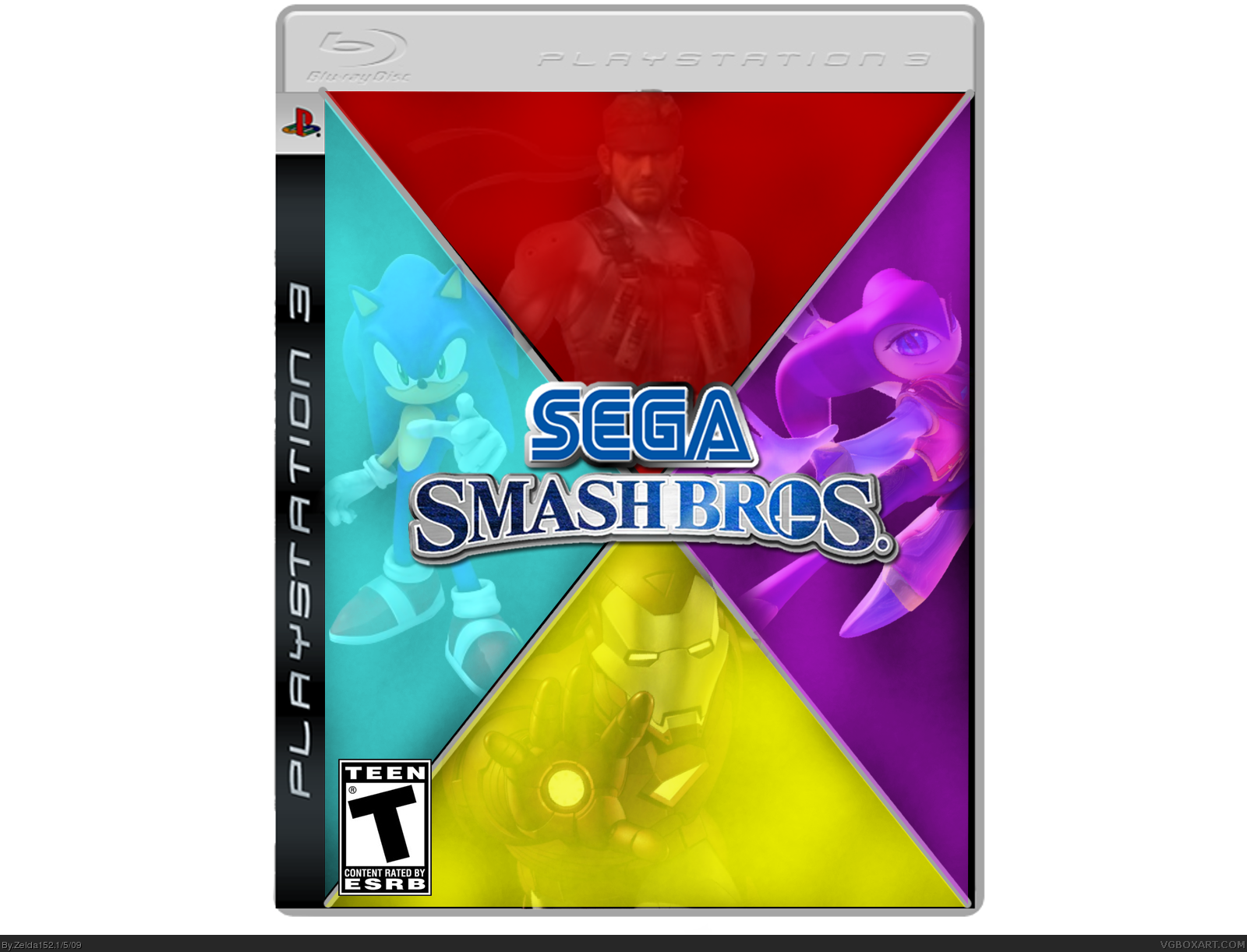 Sega Smash Bros. box cover