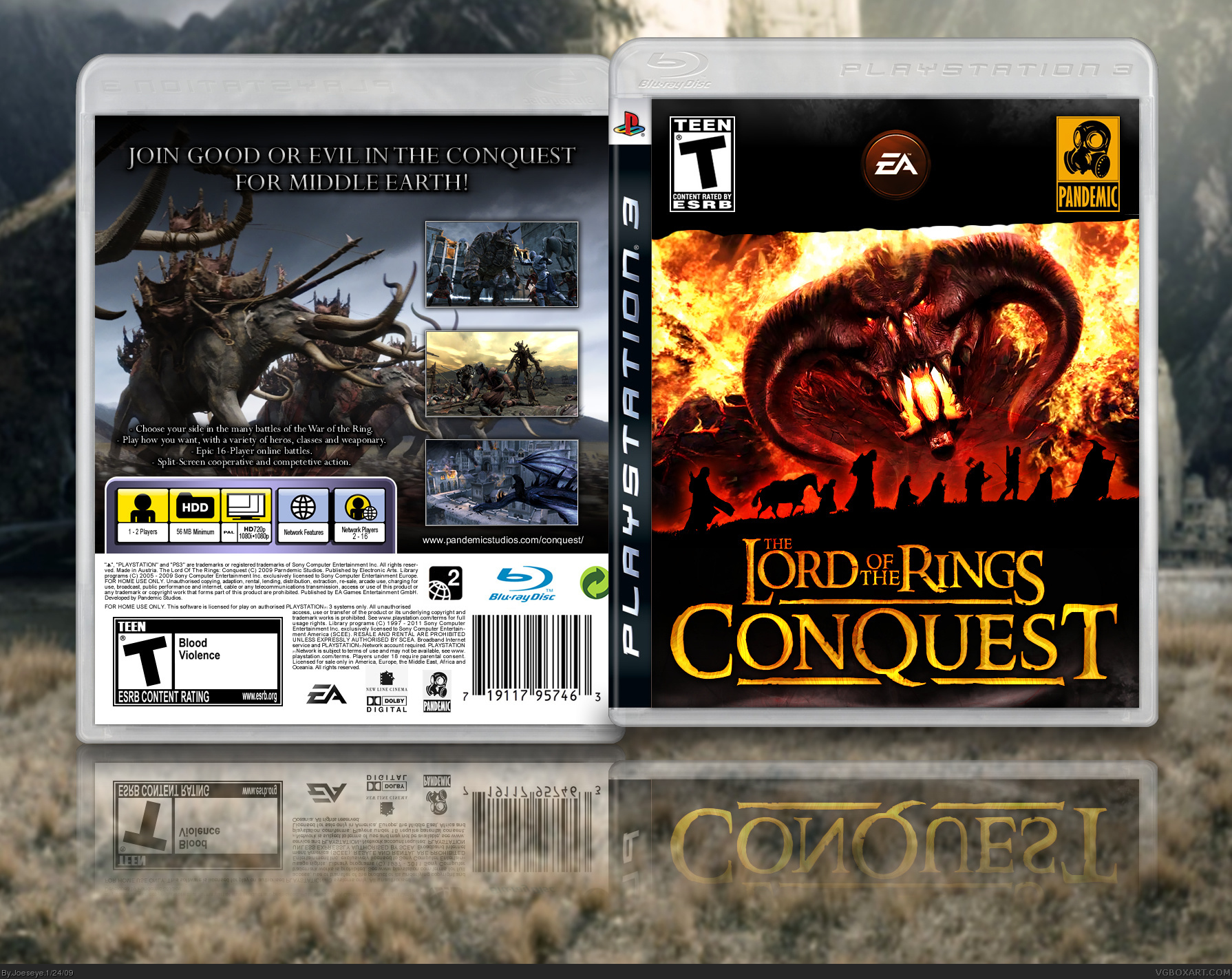 The Lord Of The Rings: Conquest box cover