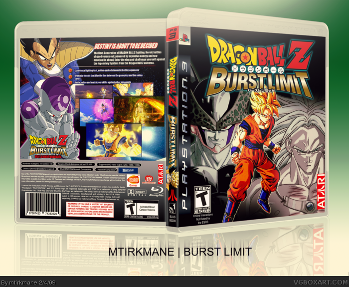 DragonBall Z : Burst Limit box art cover