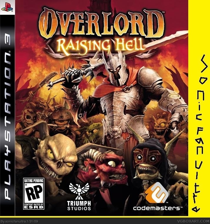 over lord raising hell box cover