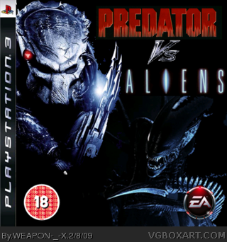Alien vs Predator box cover