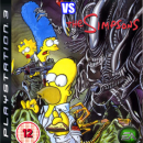 AVS: Aliens vs Simpsons Box Art Cover