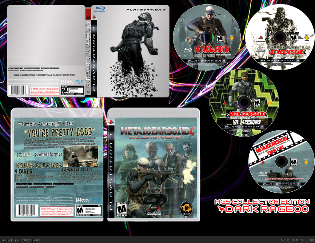 Metal Gear Solid: Collector's Edition box cover