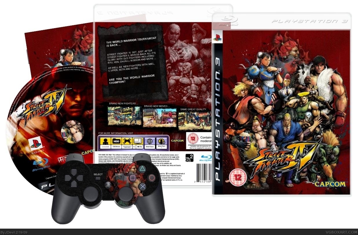 Street Fighter IV box cover