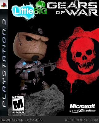LittleBig Gears of War box cover