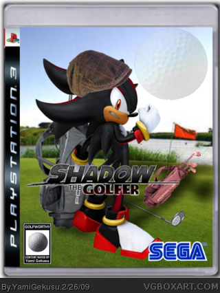 Shadow the Golfer box cover
