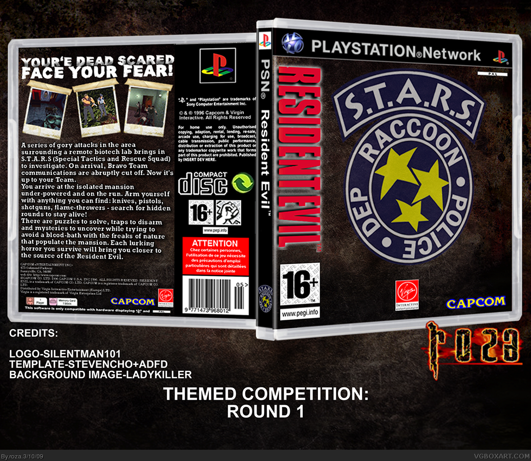 Playstation Network: Resident Evil box cover