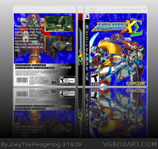Megaman X: Sigma box art cover