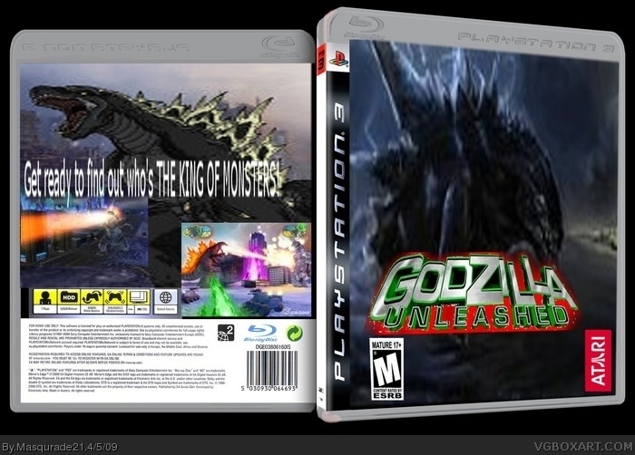 Godzilla Unleashed box art cover
