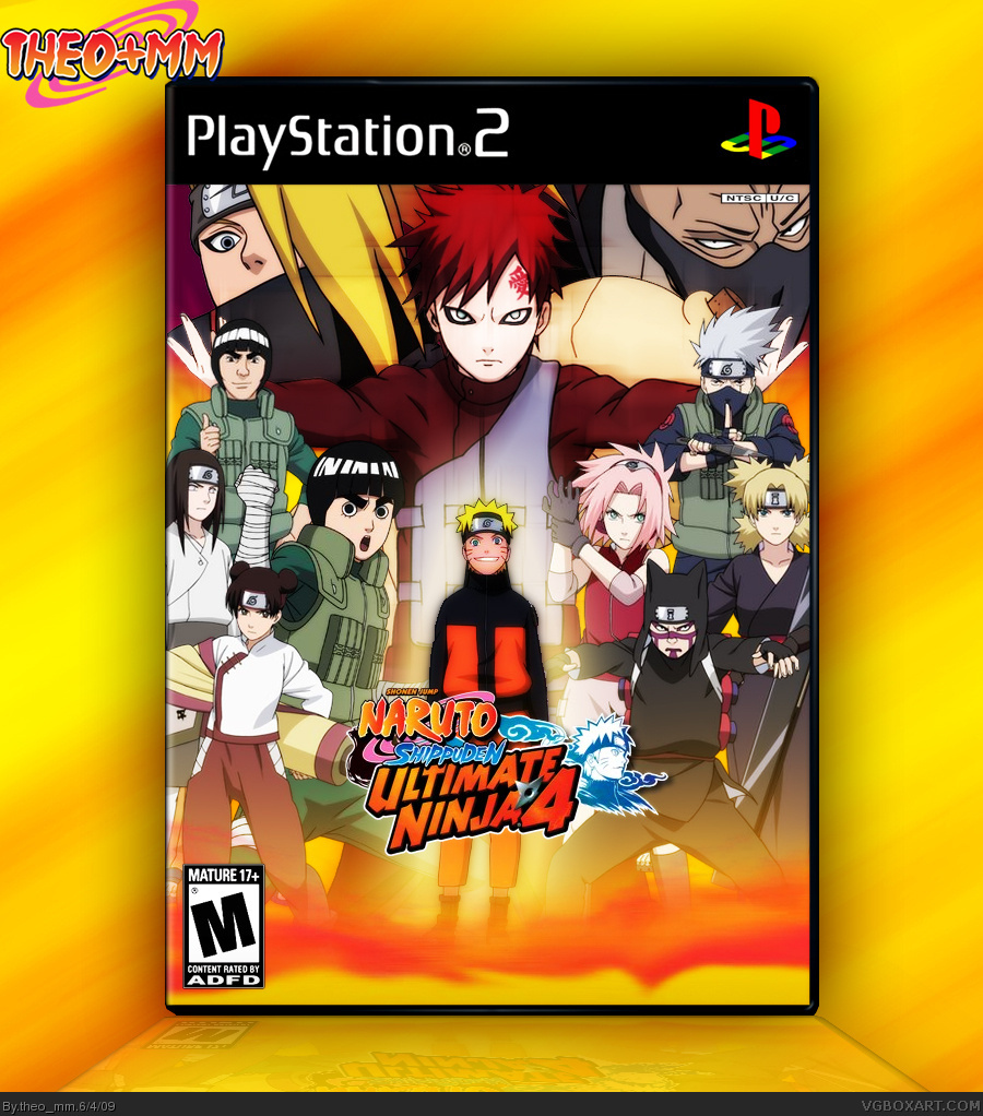 Naruto Ultimate Ninja 4 box cover