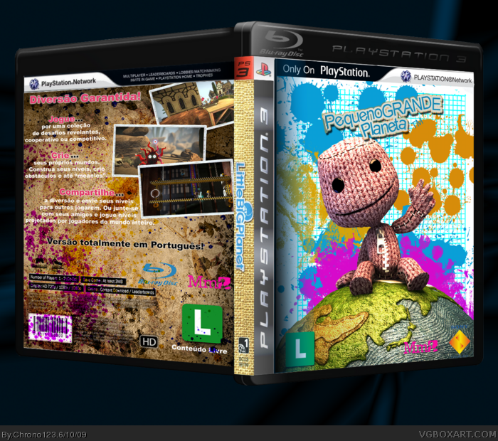 LittleBigPlanet box art cover