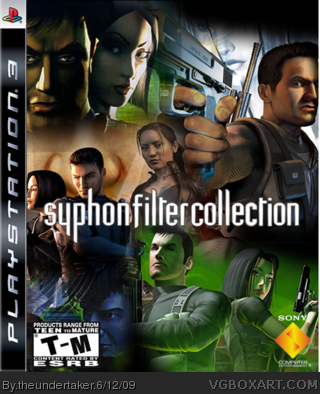 Syphon Filter Collection box cover