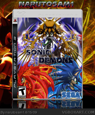 Sonic Demons box cover