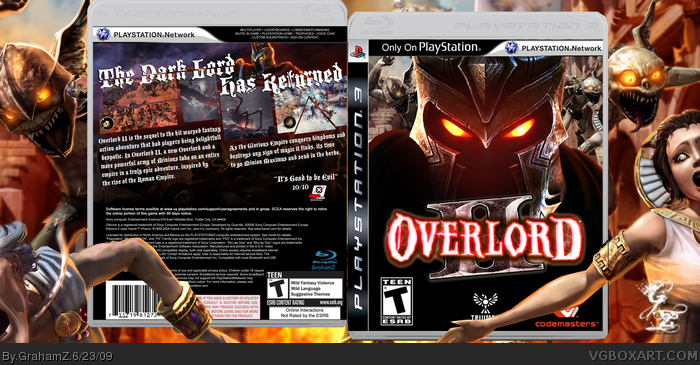 Overlord 2 box art cover