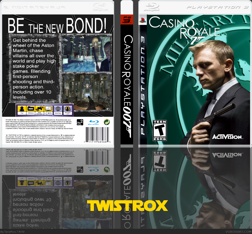007 Casino Royale box cover