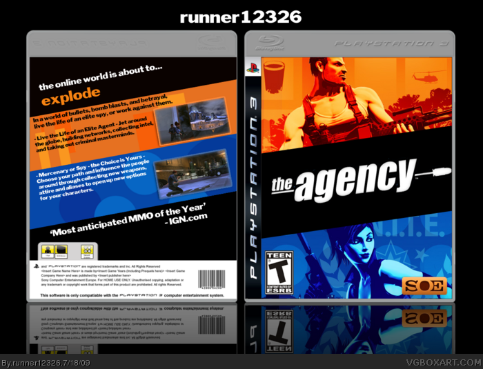 The Agency box art cover