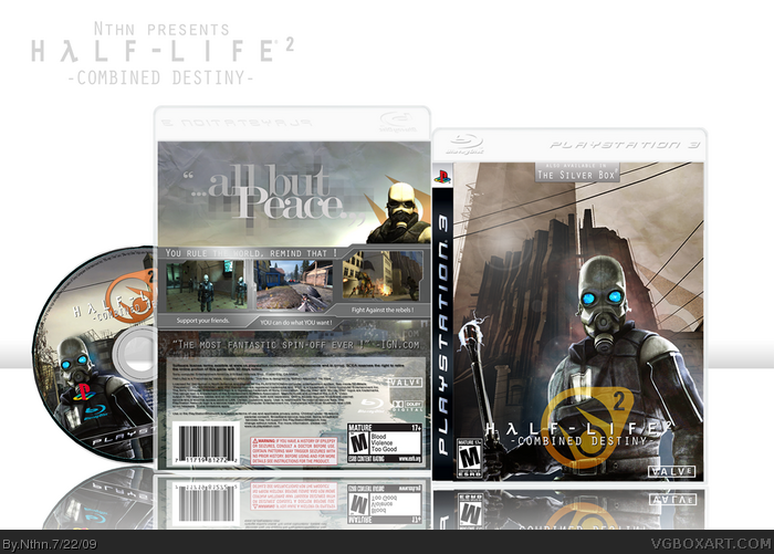 Half-Life 2 : Combined Destiny box art cover