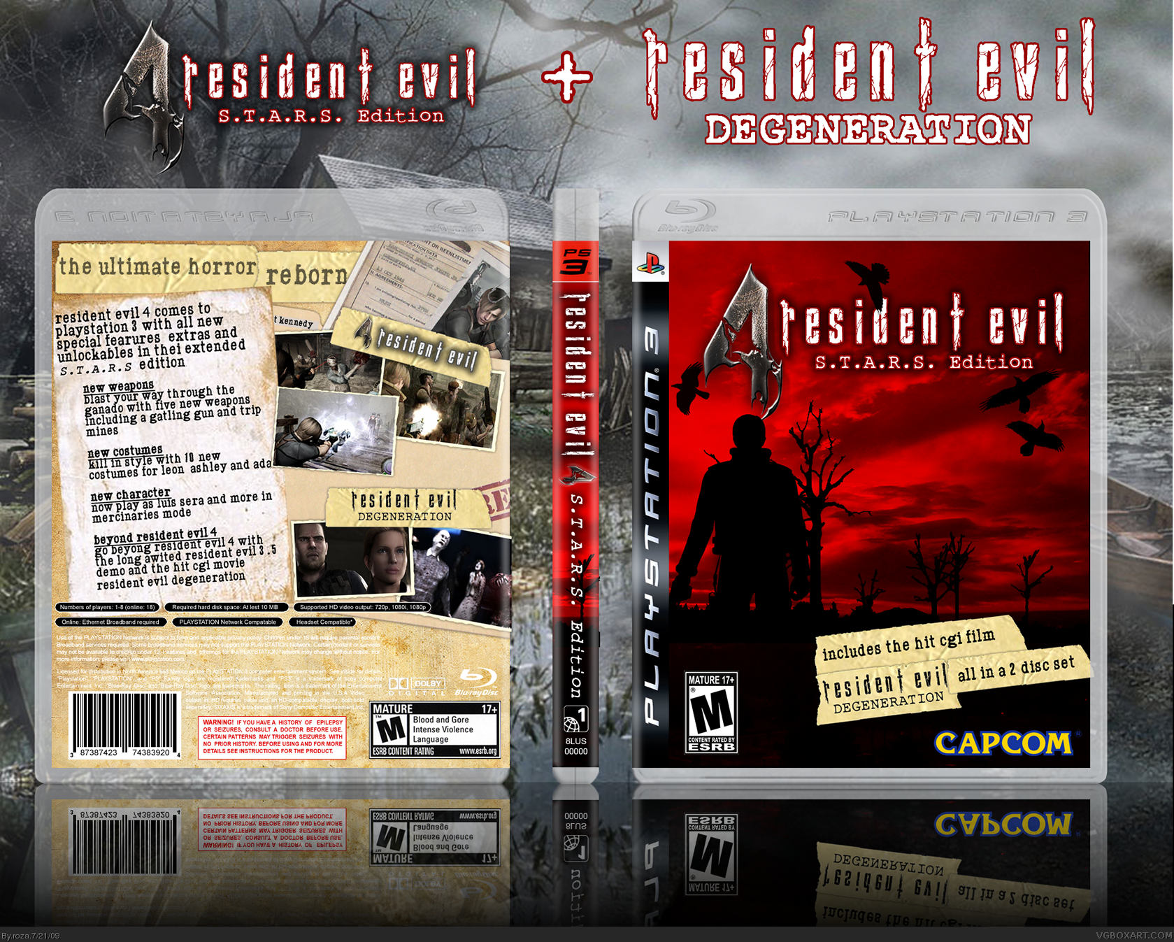 Resident Evil 4: S.T.A.R.S. Edition box cover