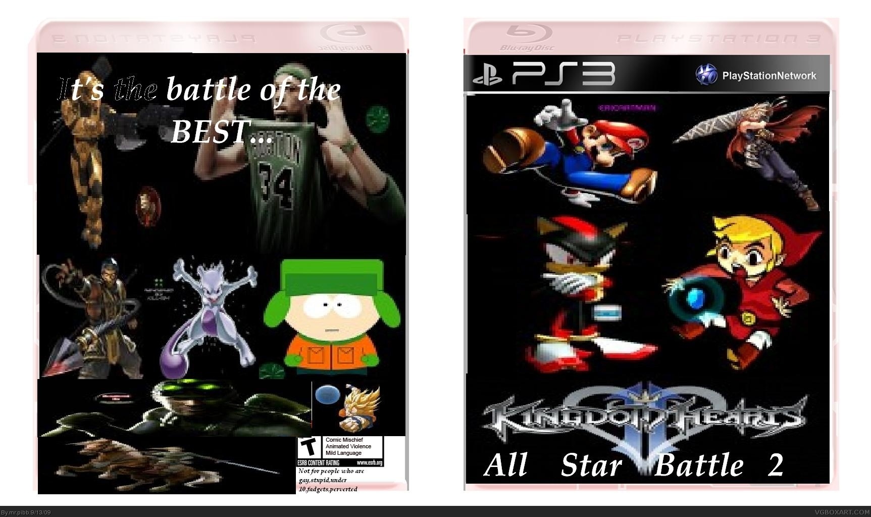 Kingdom Hearts 2: All Star Battle 2 box cover