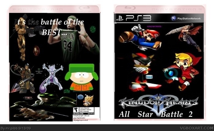 Kingdom Hearts 2: All Star Battle 2 box art cover